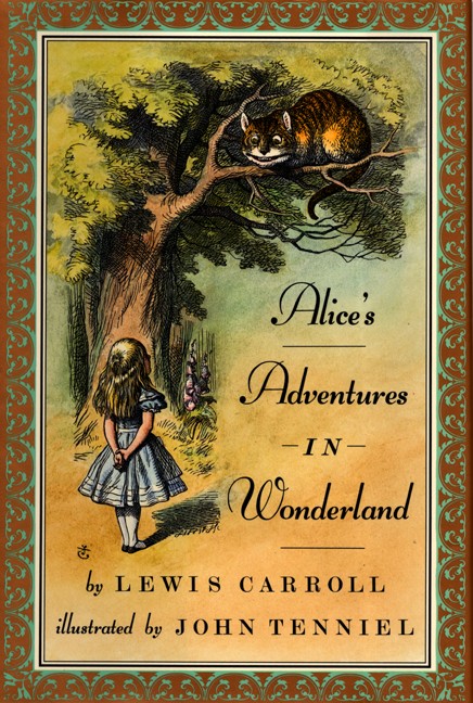 New Notebook Carroll Alice in Wonderland Bazanova Cheshire Cat Book Children Kid 