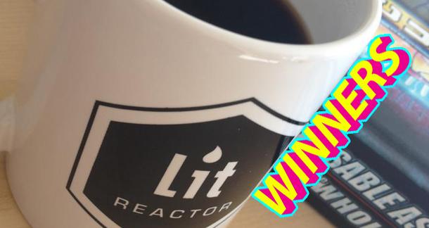 LitReactor Coffee Mug Giveaway Winners!