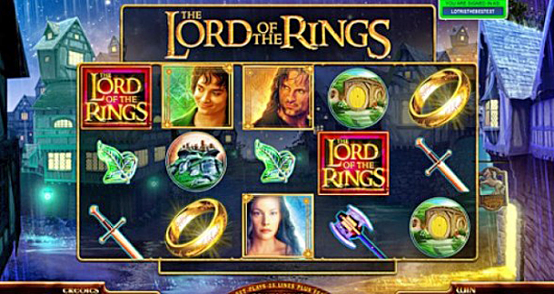 Lord of The Rings gambling machines