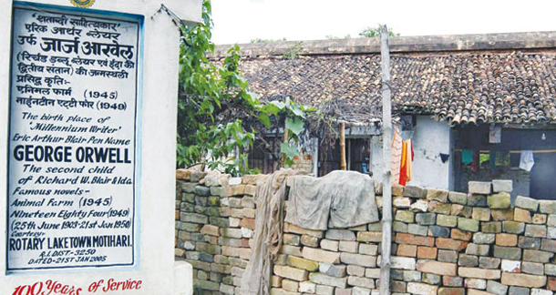 Gandhi memorial axed to preserve George Orwell's Indian birthplace